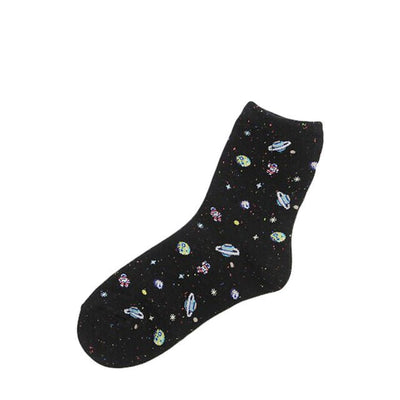 Chaussettes Galaxie Noir