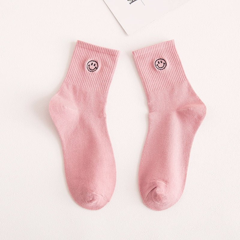 Chaussettes smileys coréennes - KoreanxWear