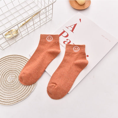 Chaussettes smileys coréennes - KoreanxWear