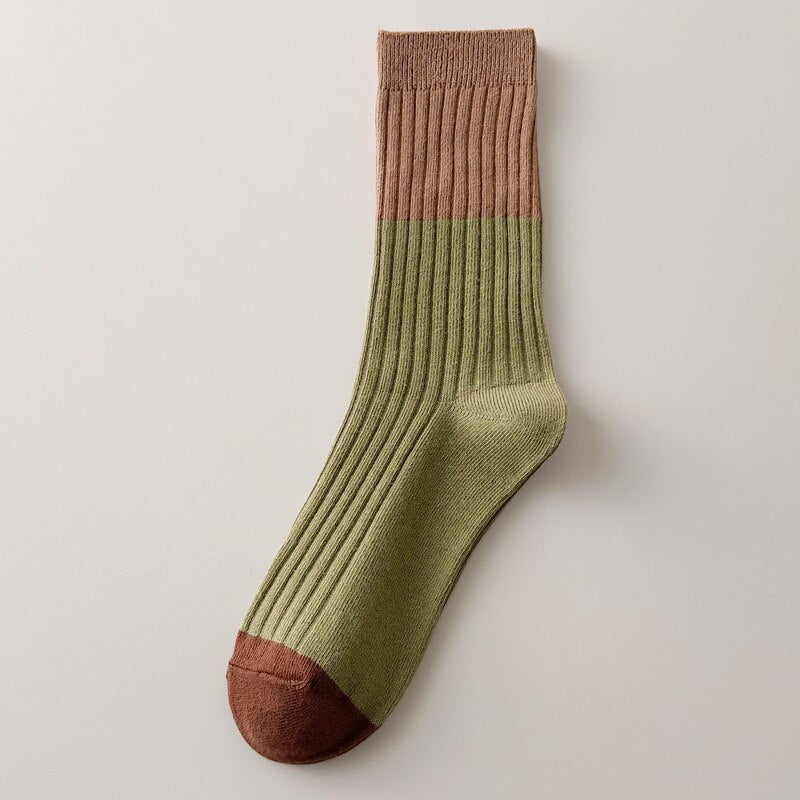 Chaussettes tricotées vintages - KoreanxWear