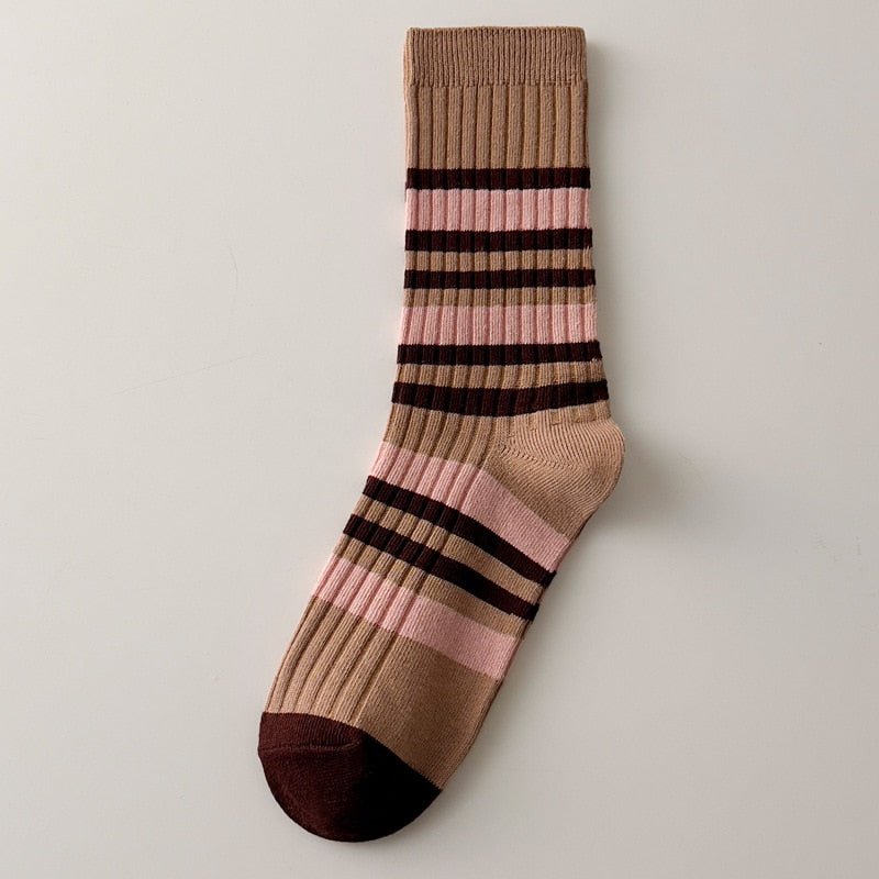 Chaussettes tricotées vintages - KoreanxWear