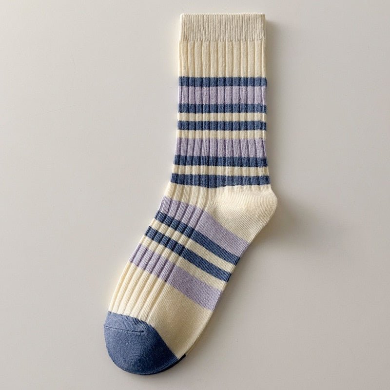 Chaussettes tricotées vintages - KoreanxWear