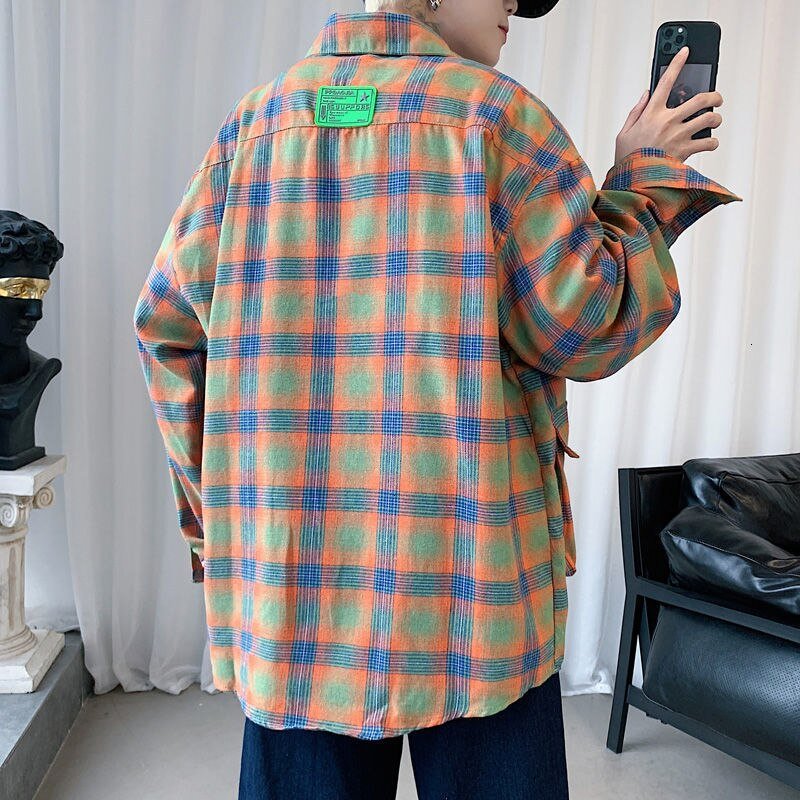 Chemise coréenne colorée - KoreanxWear