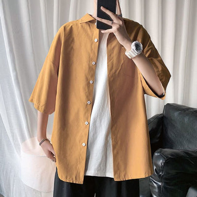Chemise coréenne oversize - KoreanxWear