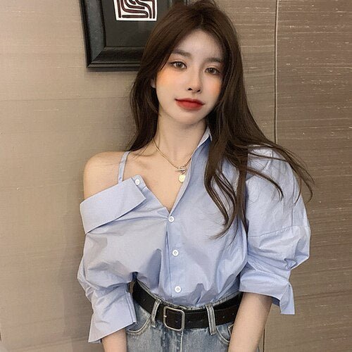 Chemise élégante Ulzzang - KoreanxWear