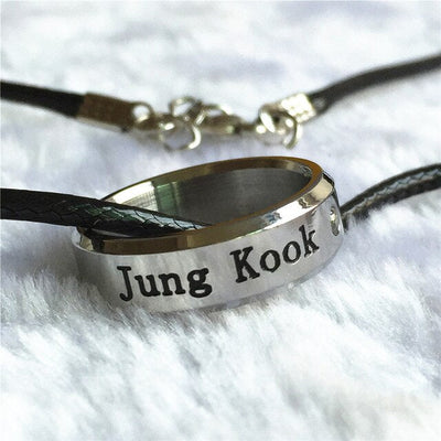 Collier Anneau BTS Jungkook