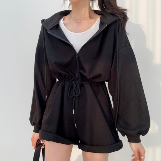 Combishort coréenne sweat - KoreanxWear