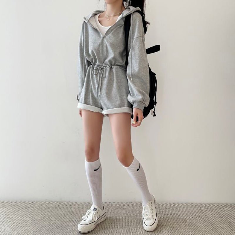 Combishort coréenne sweat - KoreanxWear