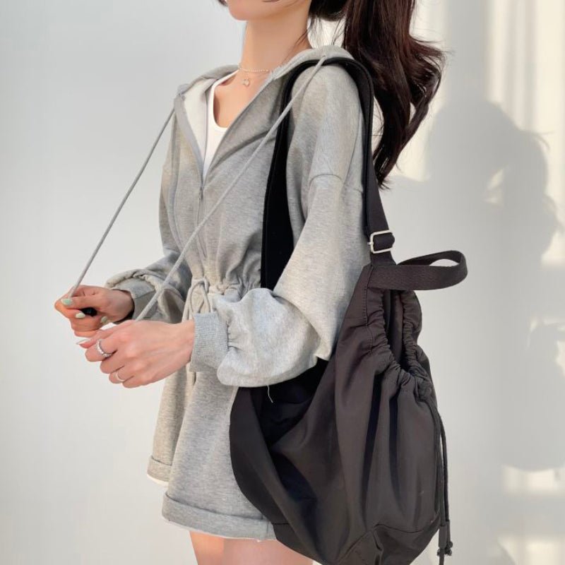 Combinaison courte coréenne sweat