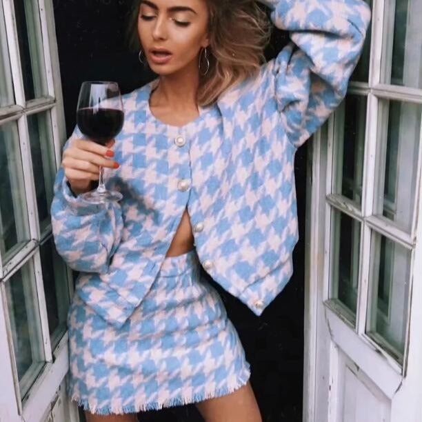 Ensemble Jupe et Veste Vintage