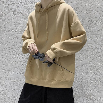 Hoodie coréen adolescent beige