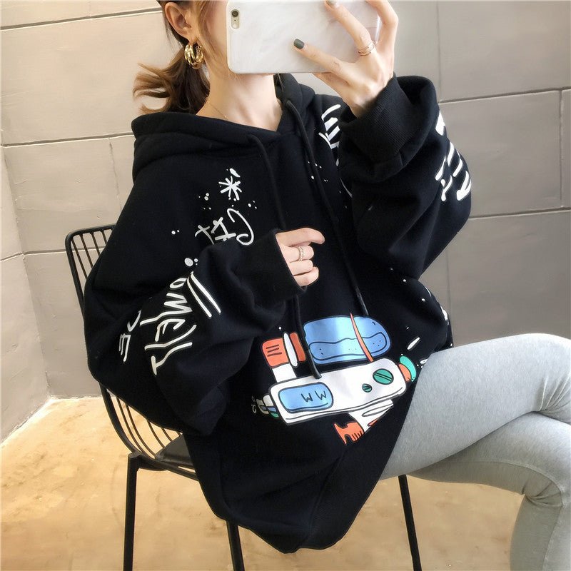 Hoodie Coréen Hip Hop - KoreanxWear