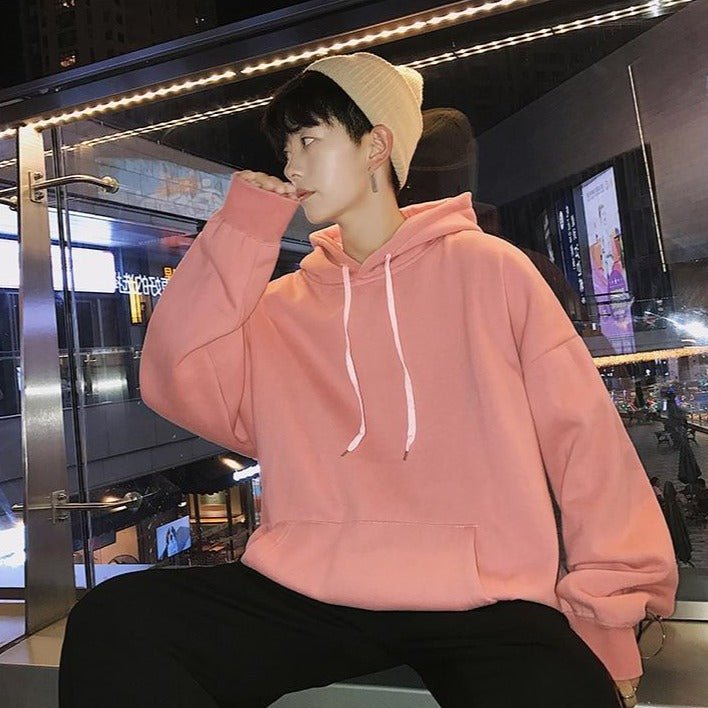 Hoodie coréen large - KoreanxWear