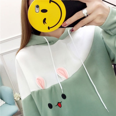 Hoodie Lapin - KoreanxWear