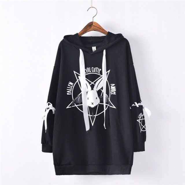 Hoodie Lapin Pentacle - KoreanxWear