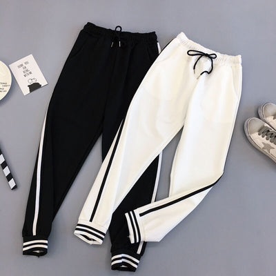 Pantalon Coréen Noir & Blanc Idols