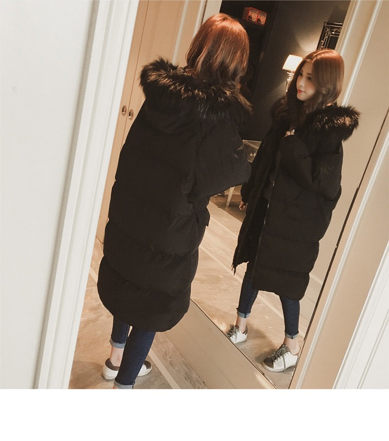 Manteau Coréen Long Rembourré - KoreanxWear