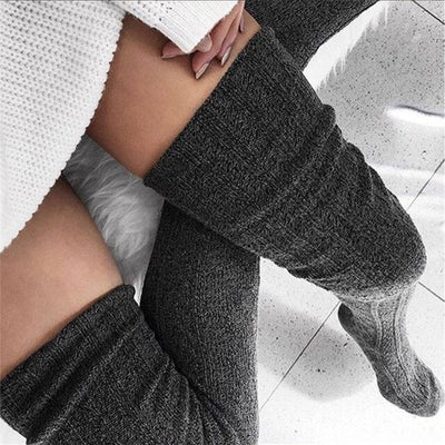 Chaussettes Hautes Femme Laine