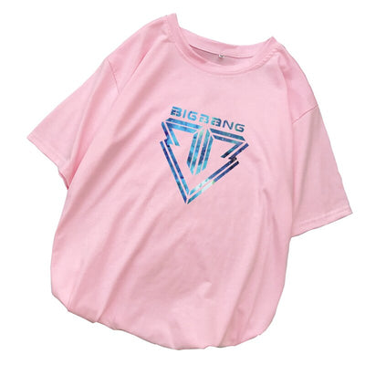 T Shirt Big Bang rose