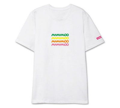 T Shirt Mamamoo Coloré Blanc