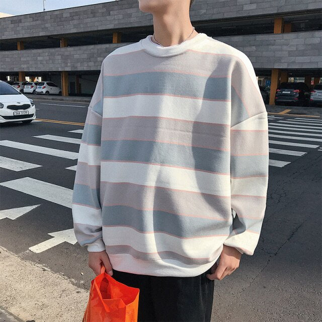 Pull coréen Tricolore - KoreanxWear