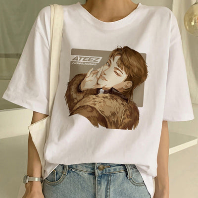 T Shirt Ateez HongJoong