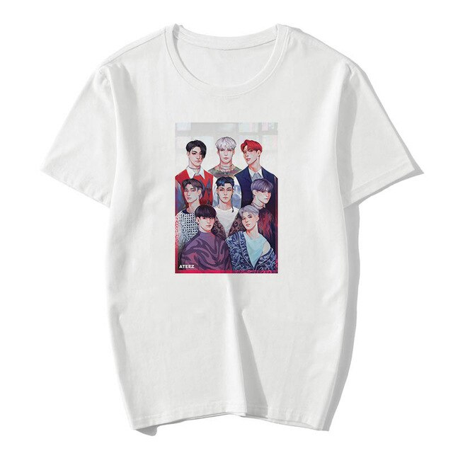 T Shirt Ateez Fan Art