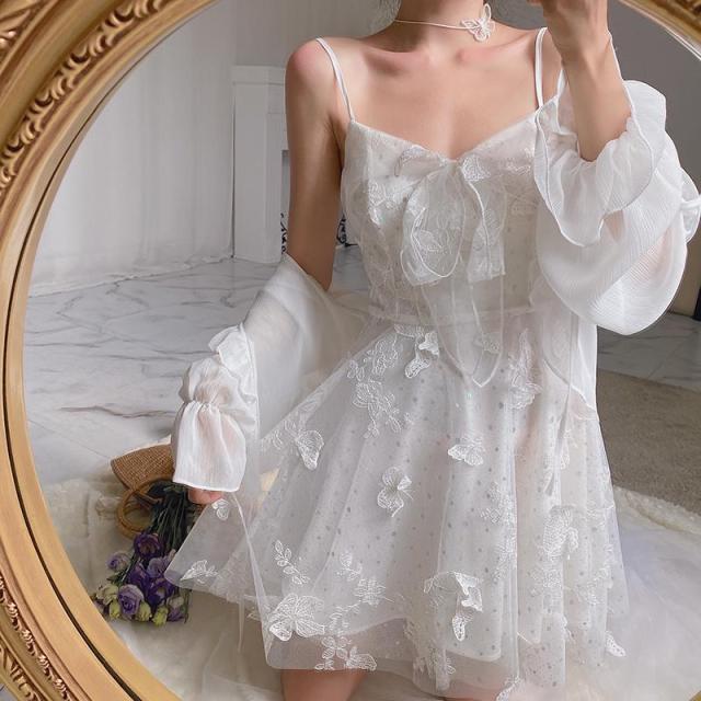 Robe coréenne dentelle - KoreanxWear