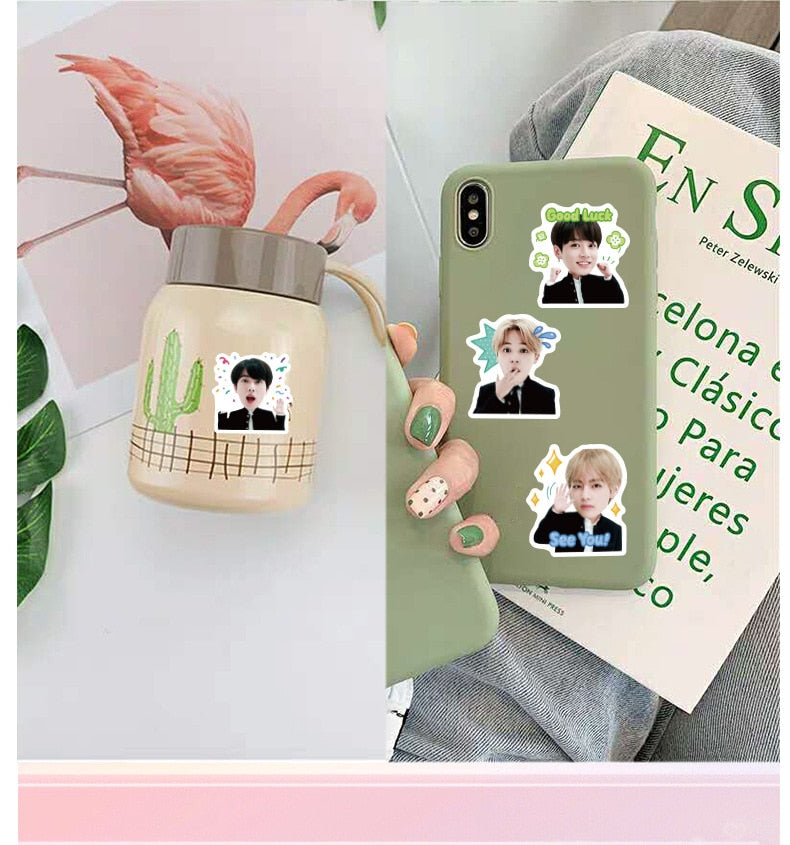 Stickers BTS Bande Dessinée 40pc - KoreanxWear