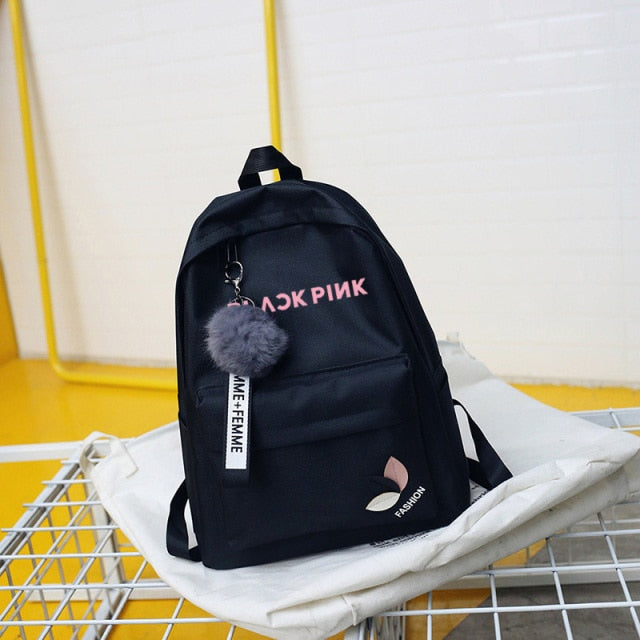 Sac à dos Blackpink noir