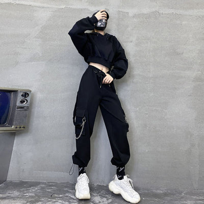 Pantalon élastique - KoreanxWear