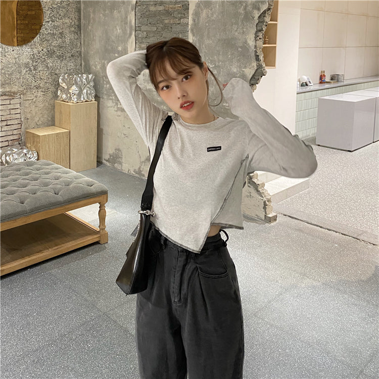 Pull coréen asymétrique - KoreanxWear