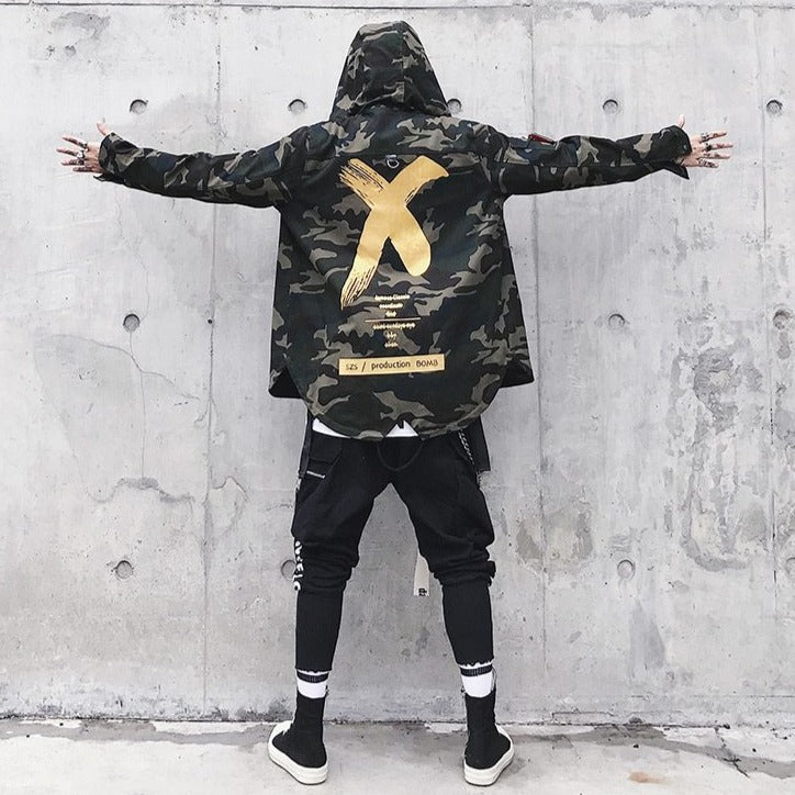 Manteau camouflage X - KoreanxWear