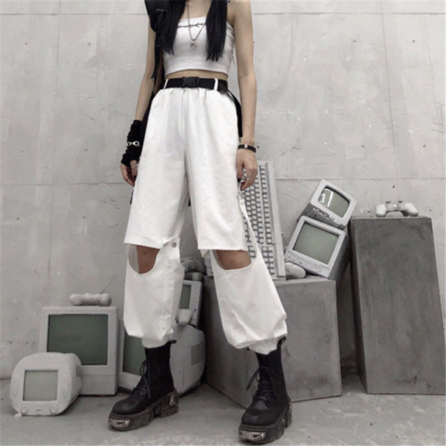 Pantalon ouvert Punk - KoreanxWear