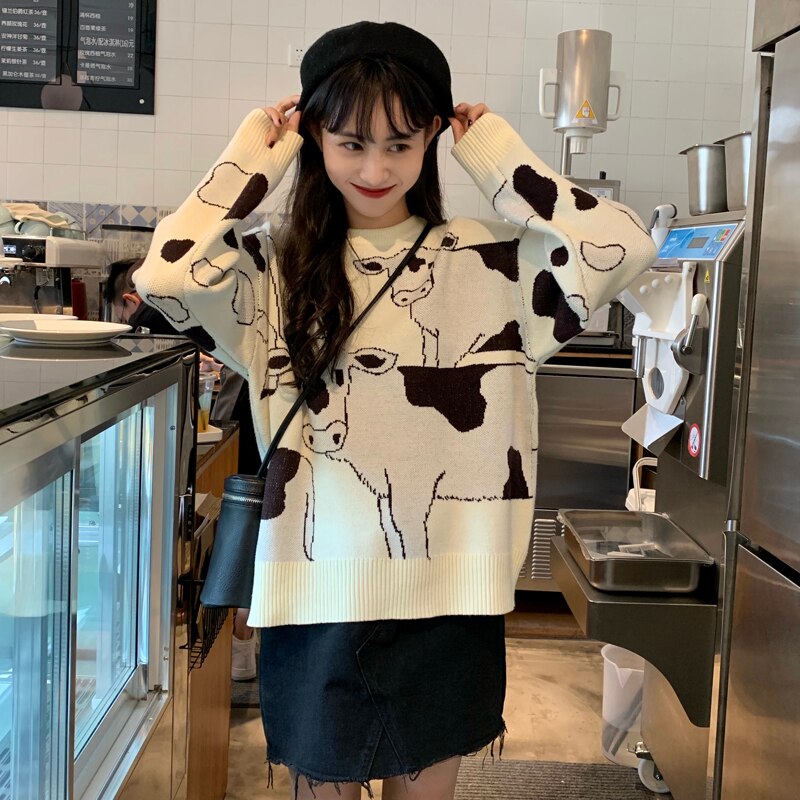 Pull coréen vache - KoreanxWear