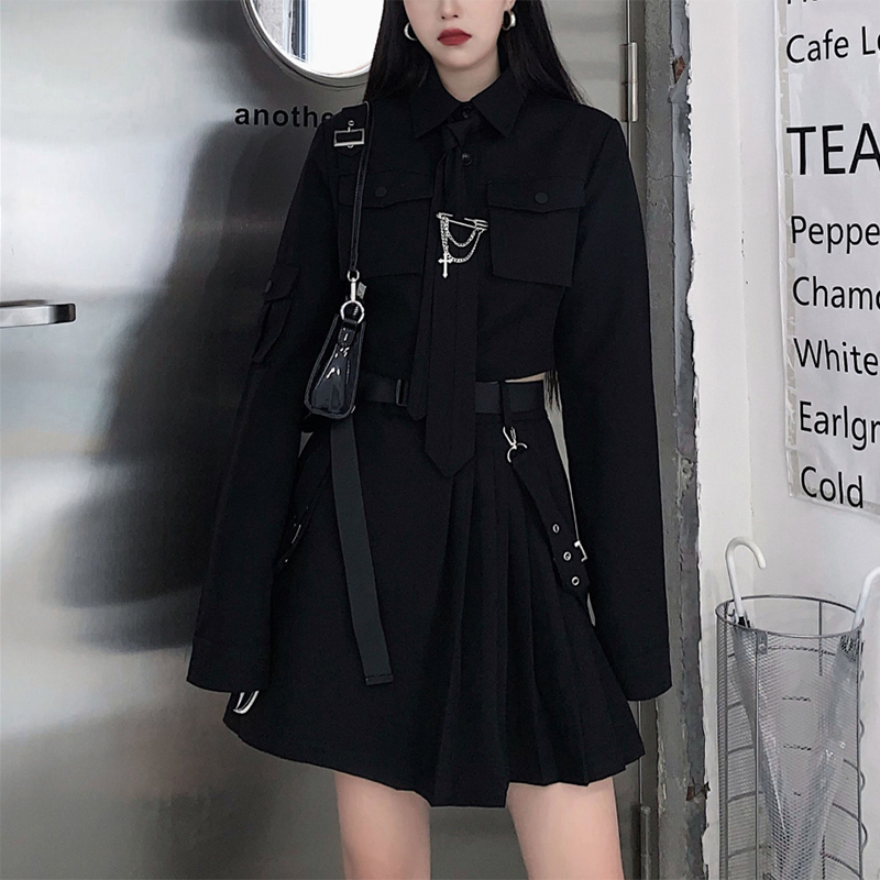 Tenue coréenne Hallyu noire