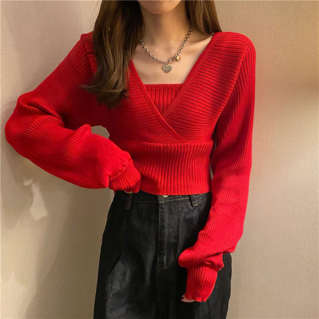 Pull élégant femme coréenne - KoreanxWear