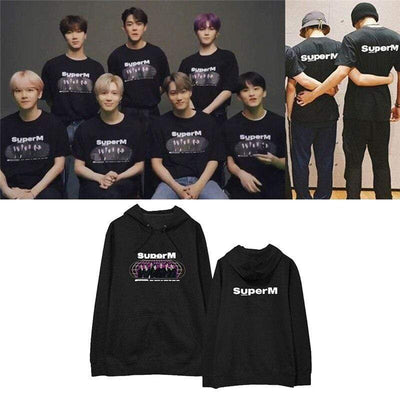 Sudadera con capucha KPOP - Grupo Super M