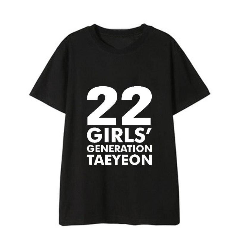 Girls Generation T-Shirt - 10th Anniversary Black